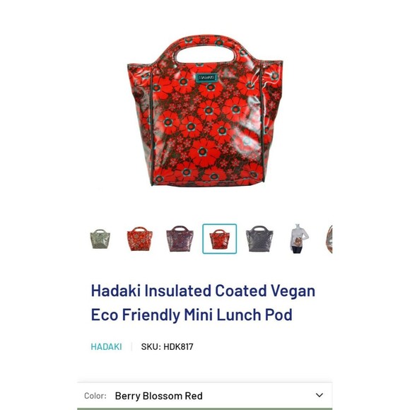 Hadaki Insulated Coated Vegan Eco Friendly Mini Lunch Pod - Picture 4 of 4
